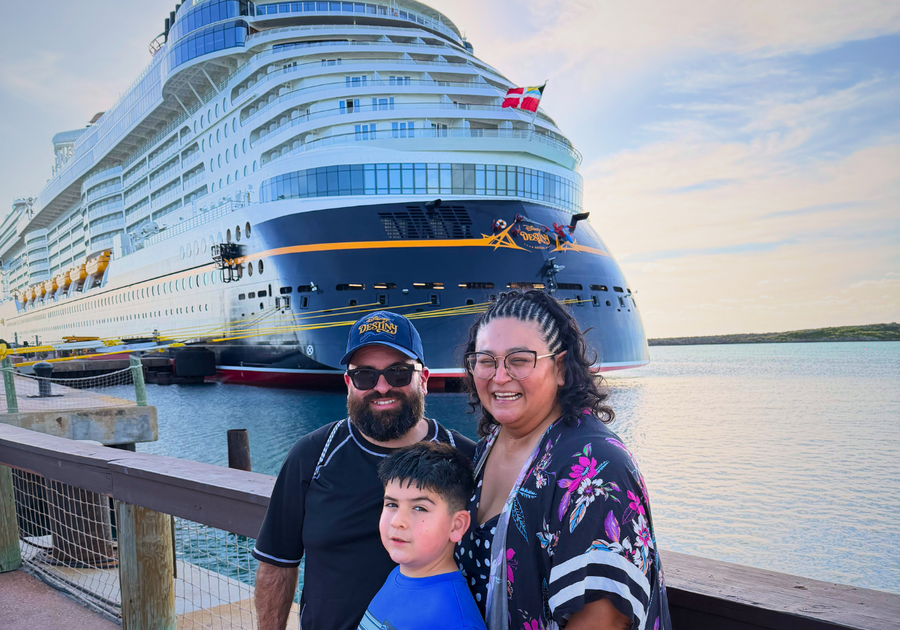 Xochitl Loza and family give an inside peek at brand new Disney Destiny Cruise ship