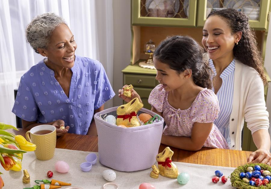 Lindt GOLD BUNNY makes the perfect addition to Easter baskets, no matter what your child's age