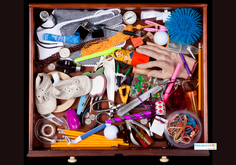 junk drawer very messy
